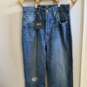 NWT Able Whitney Boyfriend Jeans